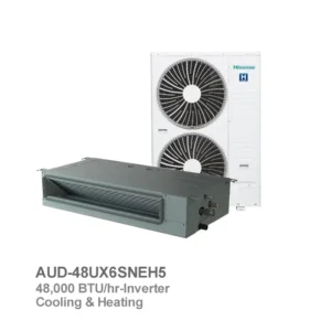 داکت اسپلیت اینورتر هایسنس مدل AUD-48UX6SNEH5