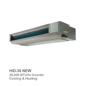 داکت اسپلیت اینورتر هایسنس مدل پنل بزرگ  - HID-36